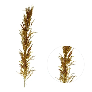 The Style Is Elegant Red And Yellow Spray flowers 160cm Autumn Home Decor Artificial Autumn Wheat