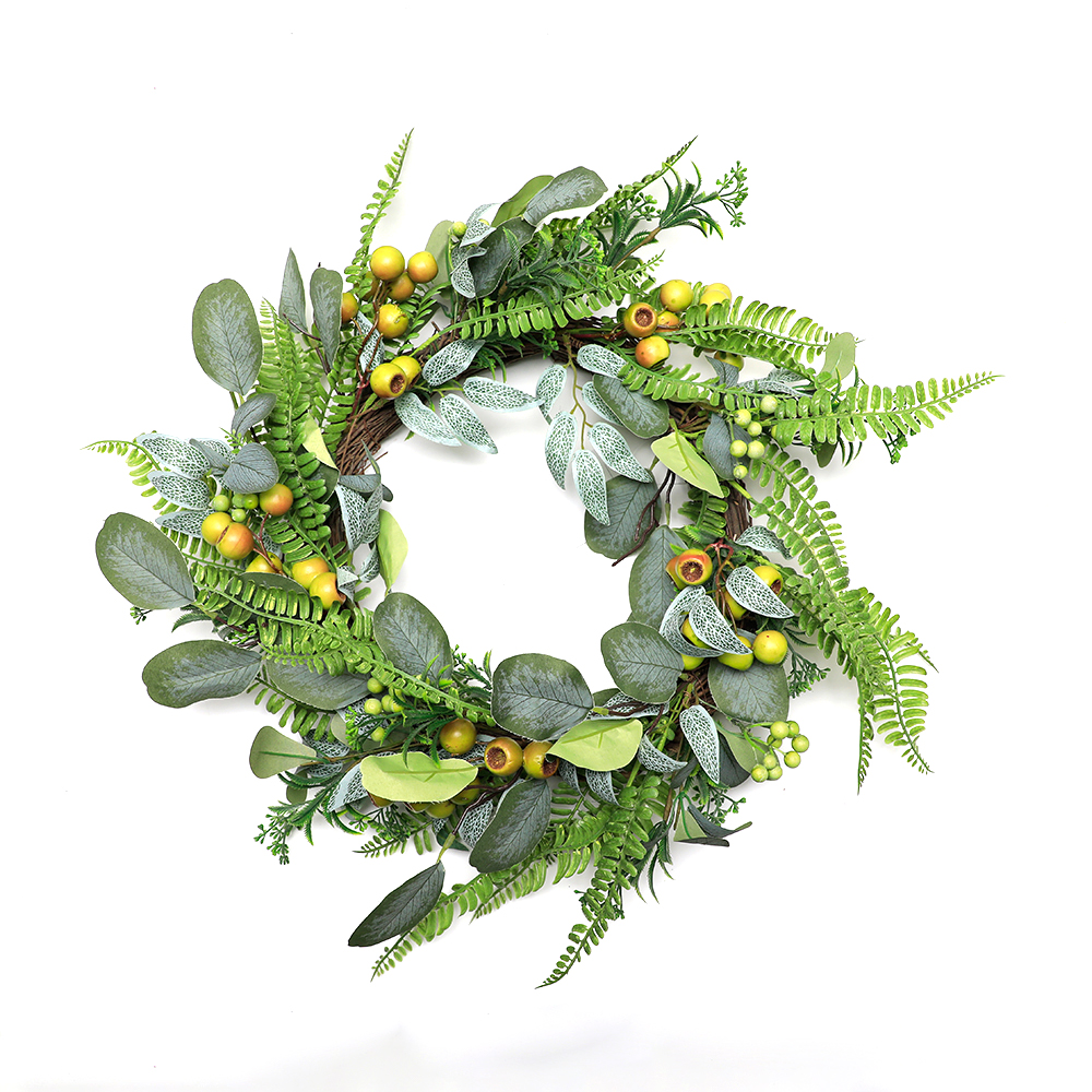 Hand Wrapped Spring Greenery 56cm Spring Flower artificial personalized Artificial leaves