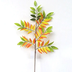 Wholesale Fashion Christmas Decorations Artificial Flowers 76cm Golden Flowers Rose Gold Flowers