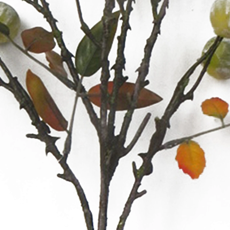 Spring leaves artificial handmade floral wreath roses artificial flowers blueberry fruit spray flowers