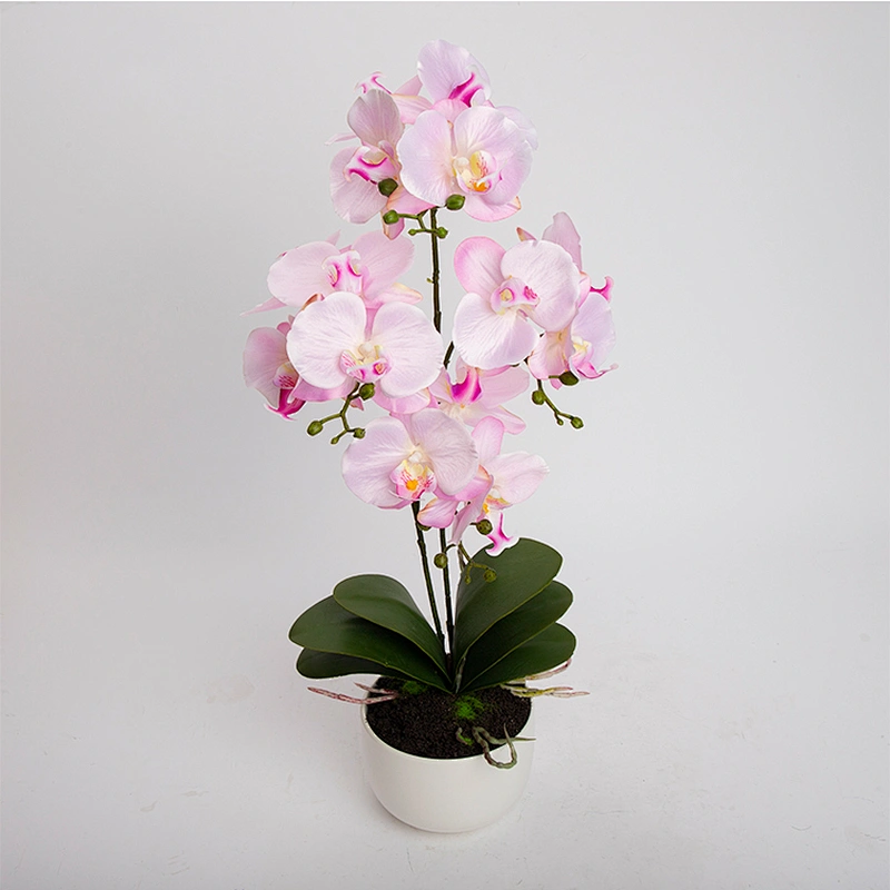 Wedding party home decoration phalaenopsis artificial flower real touch butterfly orchid artificial flower