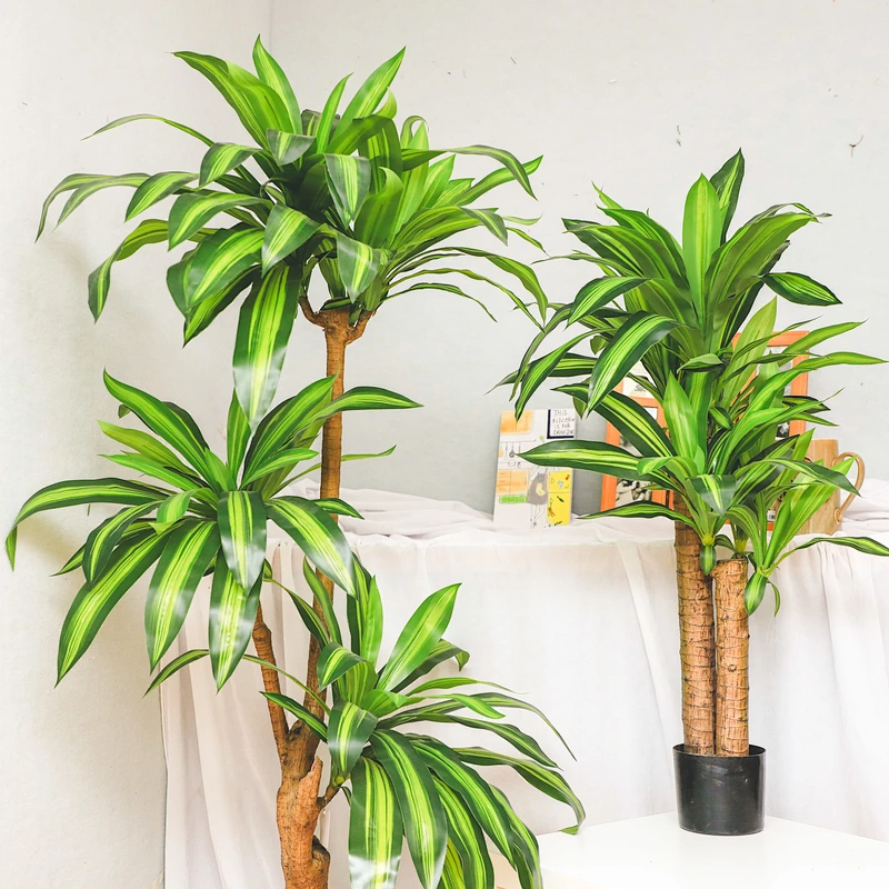 Factory Price Wholesale Green Face Large Artificial Tree Fashion Artificial Decor Trees For Indoor