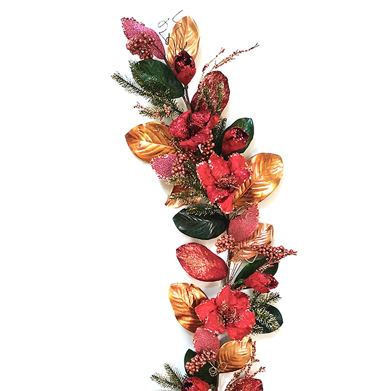 Personalized Artificial leaves 182.9cm Arts Artificial flowers with berry Artificial flowers