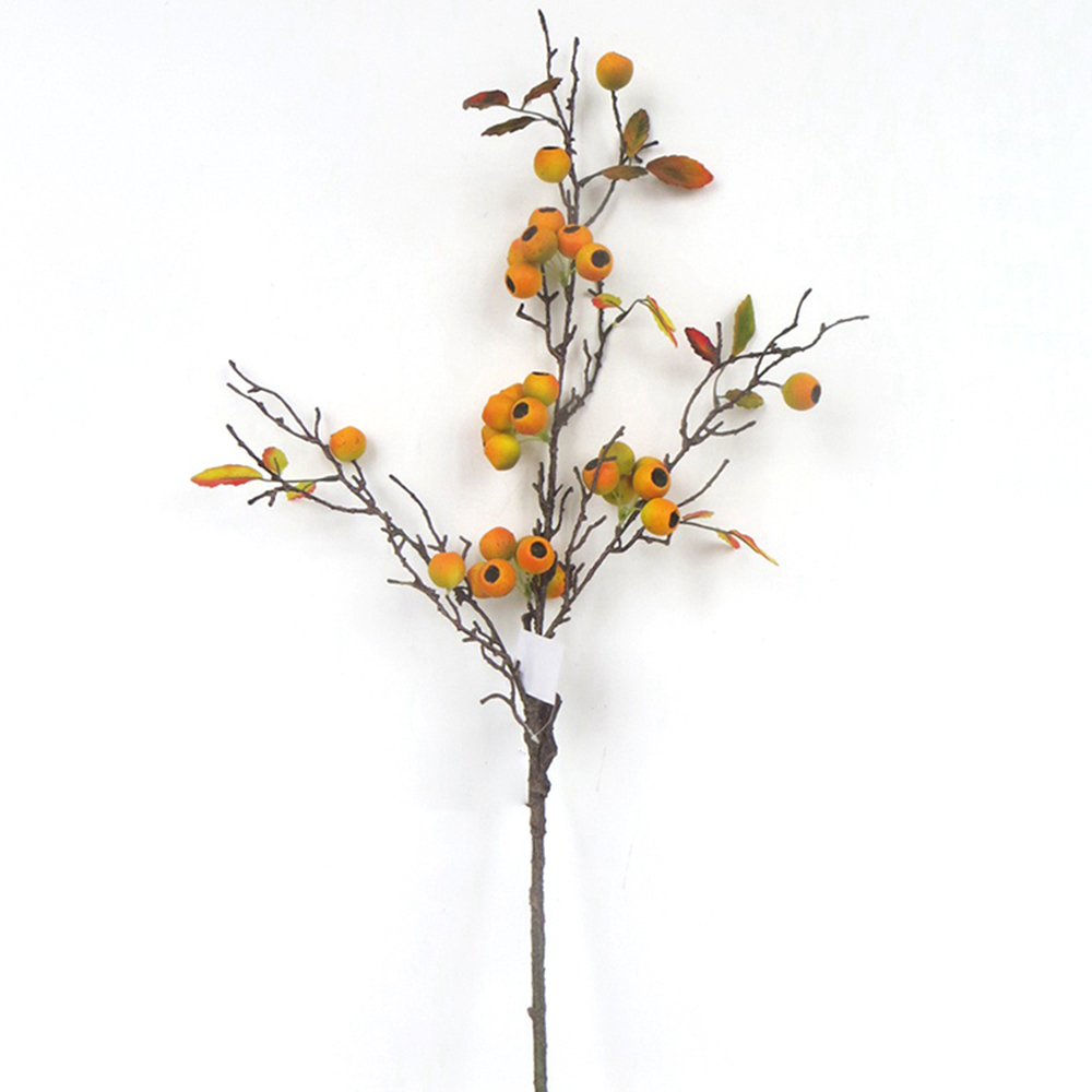 The Latest Fashion Artificial 107cm Autumn Wheat artificial red orange yellow flowers Out Door Decorations