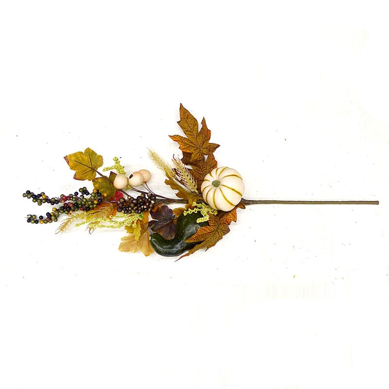 High Quality Autumn Wreaths For Front Door Home Wall Decoration Thanksgiving Halloween Harvest Party