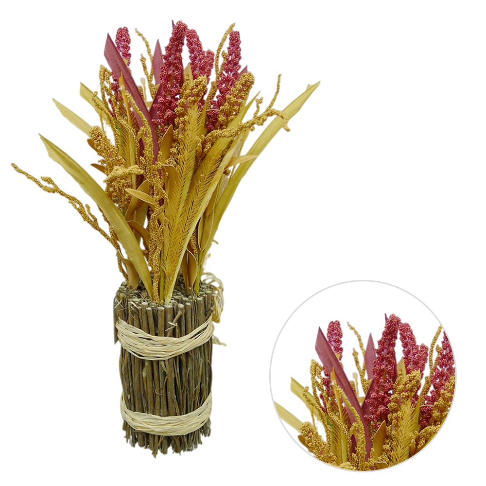 New Style Decoration Out Door Decorations 66cm Red Orange Yellow Spray Hand Wrapped Spray