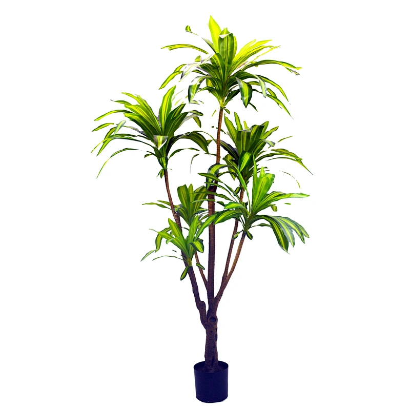 Good Quality Factory Supplier Wholesale Garden Dracaena Tree Real Touch Green Artificial Dracaena Tree