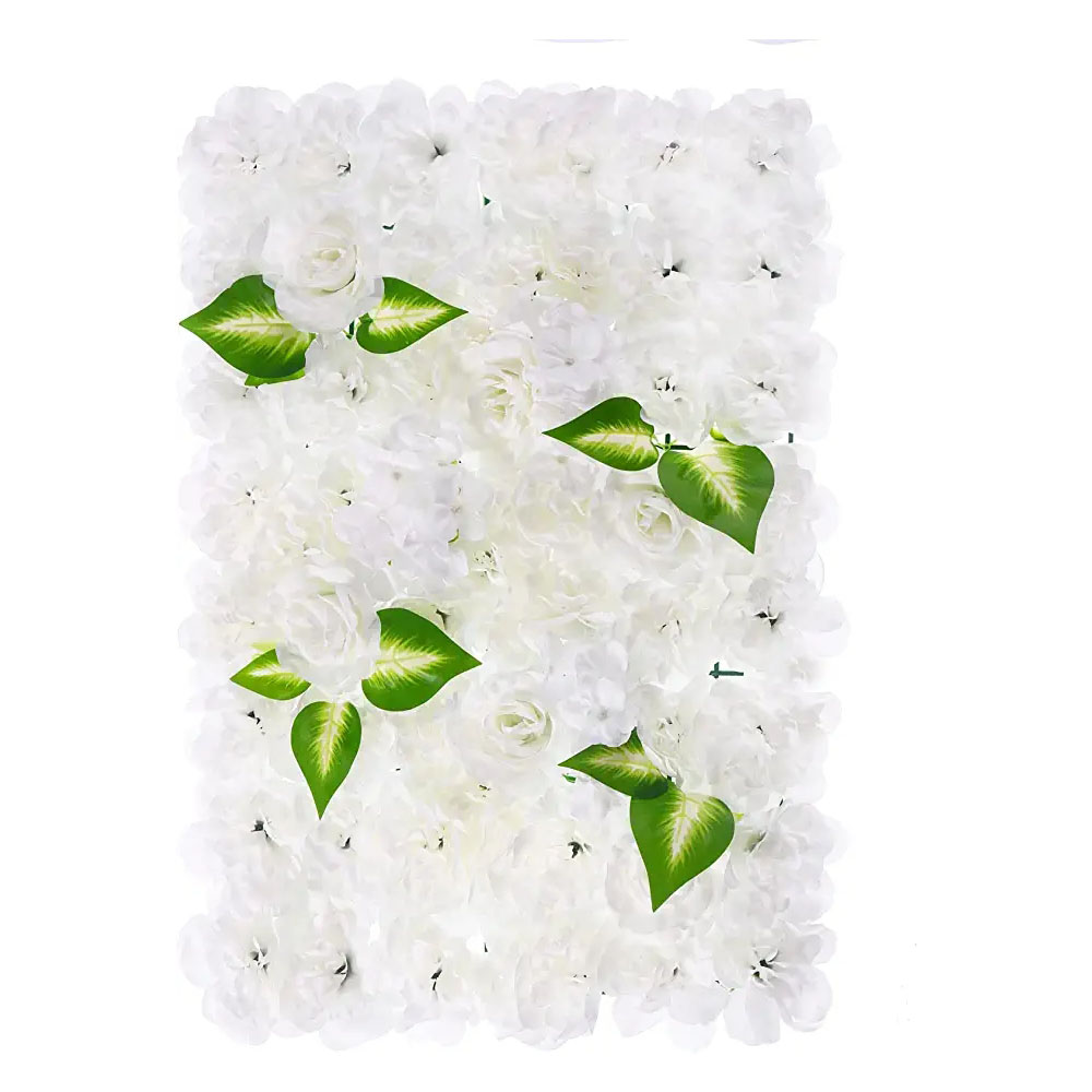 Artificial Flower Wall Panel for Wedding Artificial Flower Wall Background for Party Church Outdoor Decoration