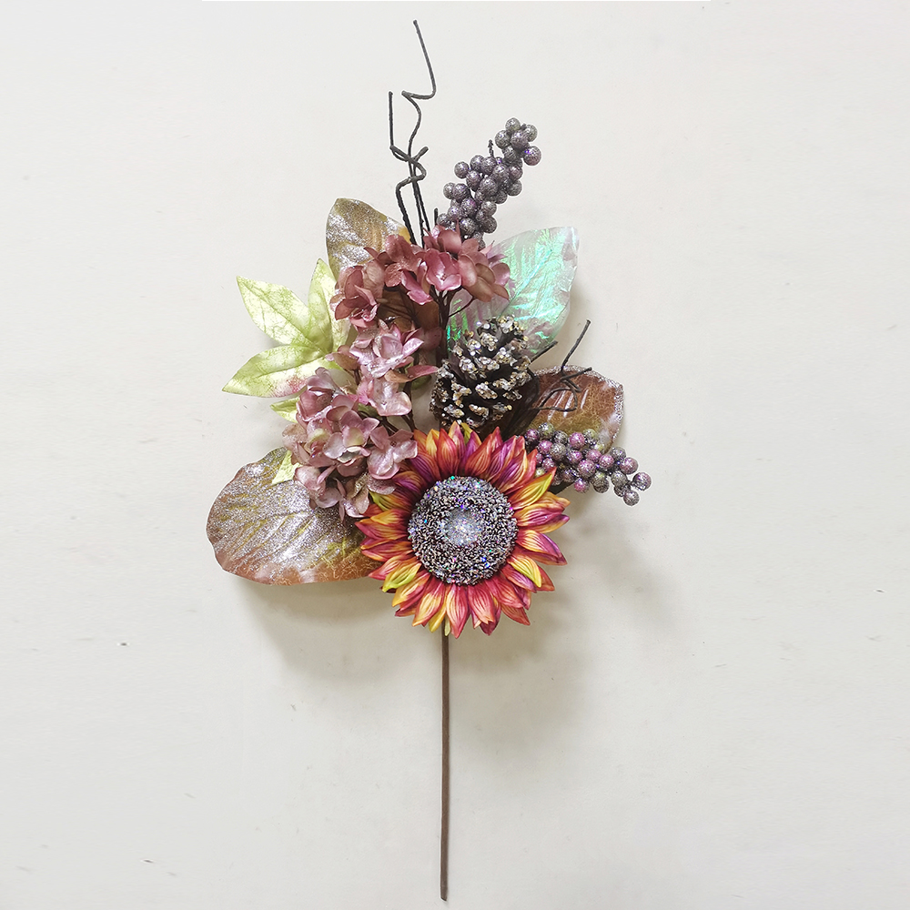 Decorate artificial wholesale artificial spring wreath hand wrapped floral artificial wholesale flowers