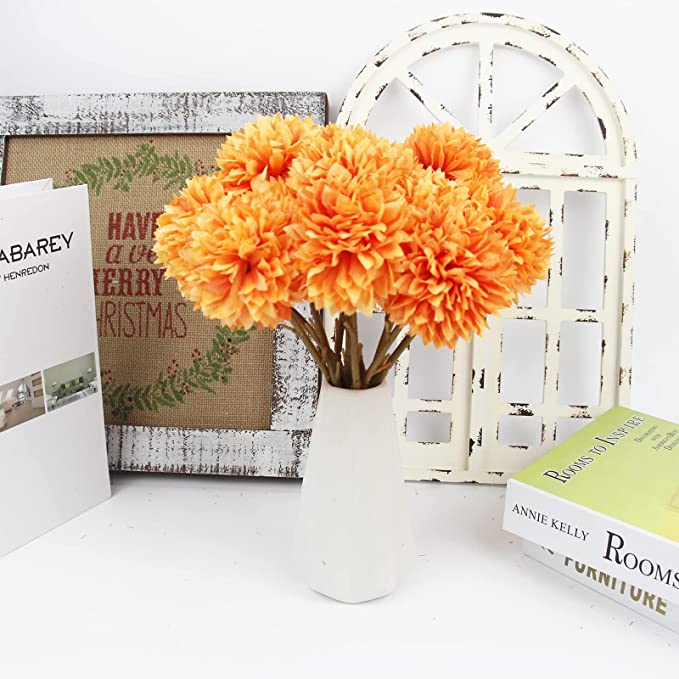 Decoration Artificial Chrysanthemum Flowers Ball Wedding Artificial Flowers Ball Bouquet for sale