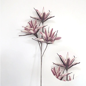 New Design Handy Carfts Wedding Bouquet Foam Decorative Model Flowers 120cm Silk Foam Flower