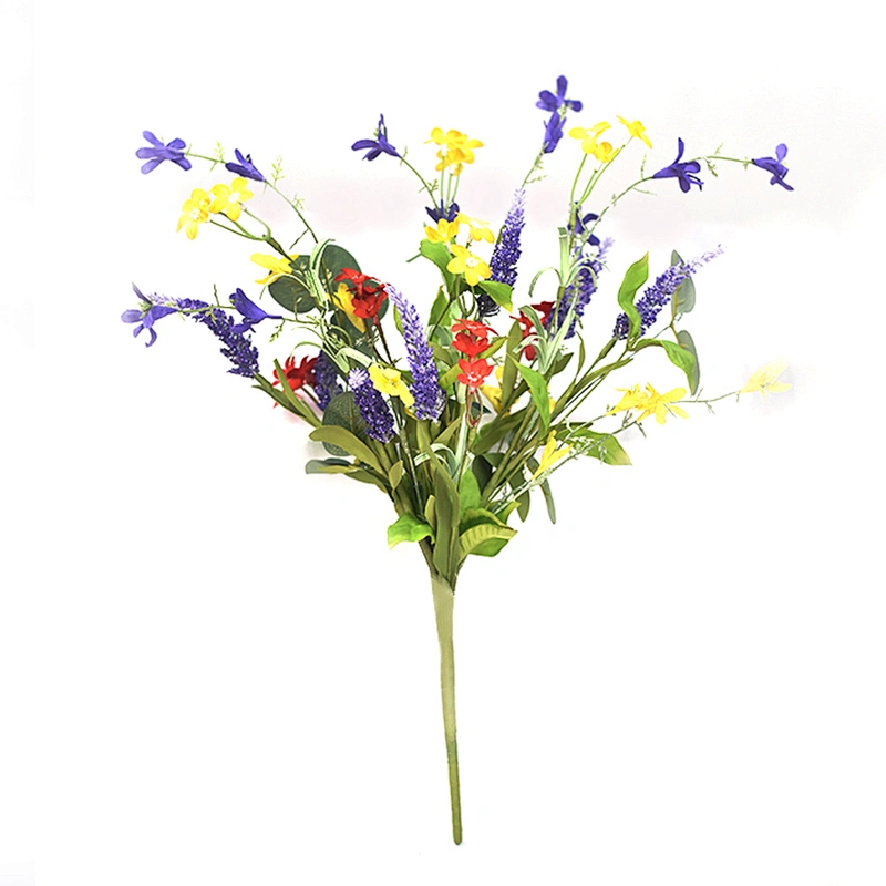 Warm decoration spring personalized Artificial flowers 51cm spring personalized Artificial leaves Hand Wrapped Floral spring