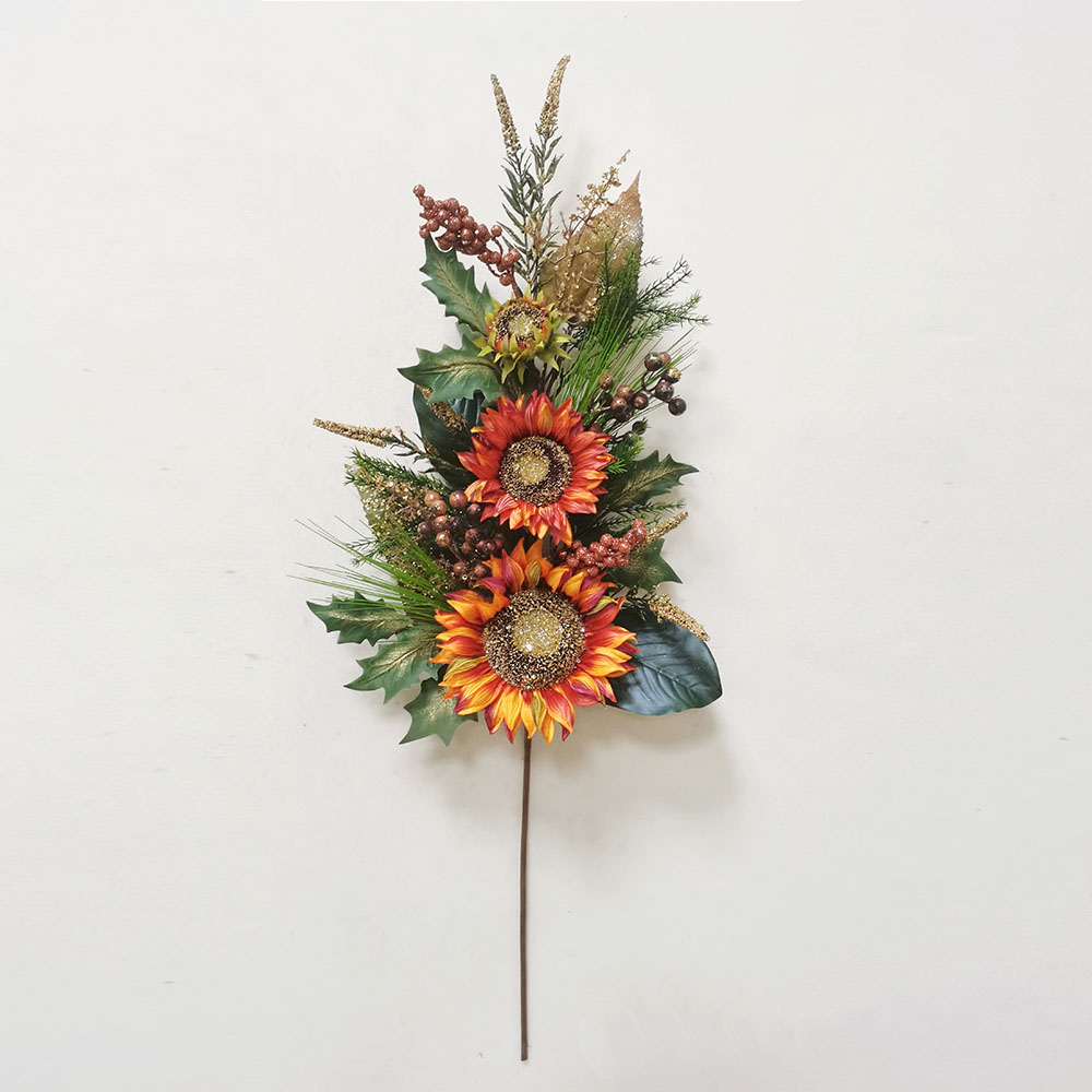 Leaves by hand spring plant giant artificial flowers mini mango fruit arts and crafts artificial flowers decor