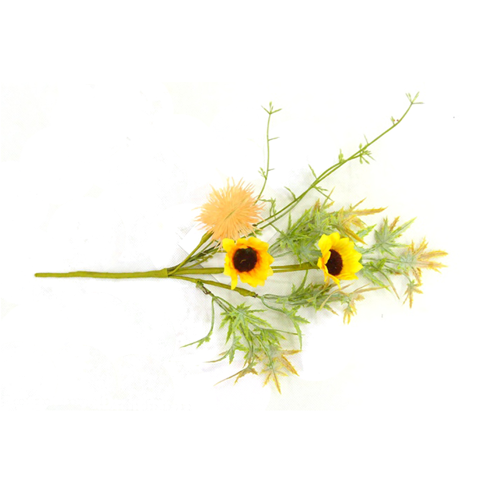 New style decoration artificial peonies yellow flowers arrangement personalized artificial flowers for gift
