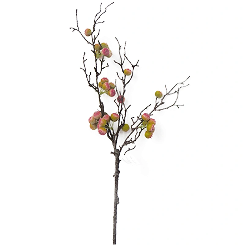 Popular and practica hand wrapped Seven persimmons artificial flower Autumn decoration hand wrapped artificial flower