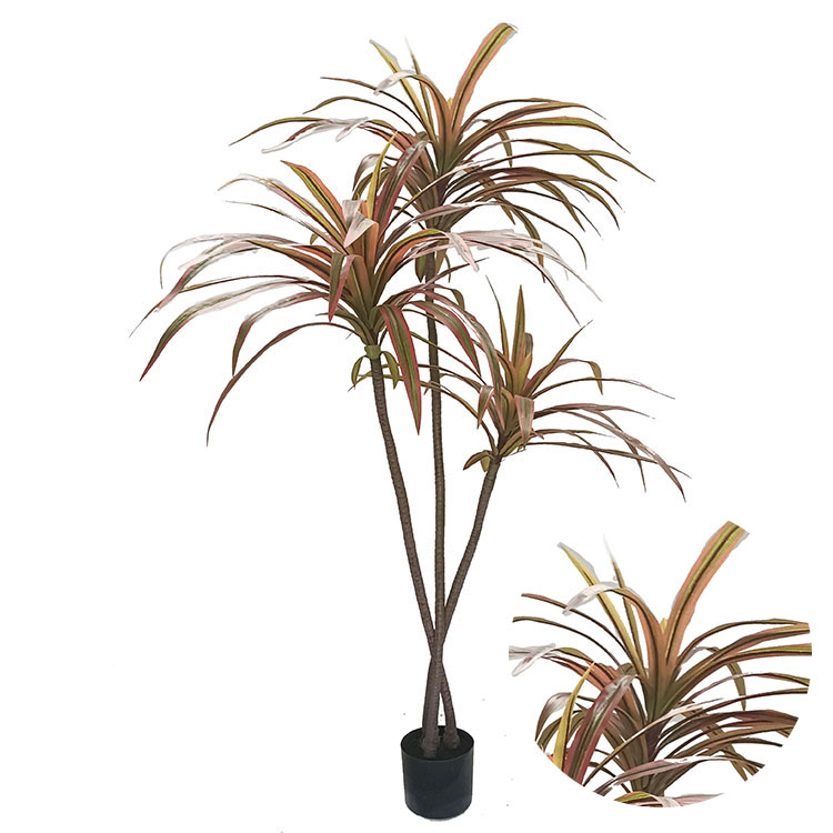 outdoor artificial evergreen dracaena plant fruticose dracaena tree artificial plants for wedding party decorations