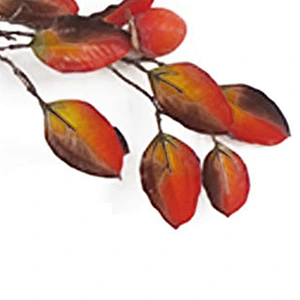 Popular and practica spray with leaves wreath hand wrapped decoration simulation wreaths decorations artificial flower