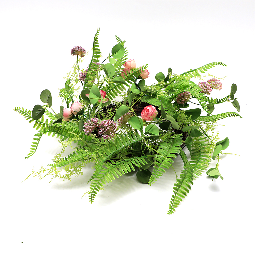 Spring Flower artificialt 48cm spring personalized Artificial leaves Hand Wrapped Floral spring