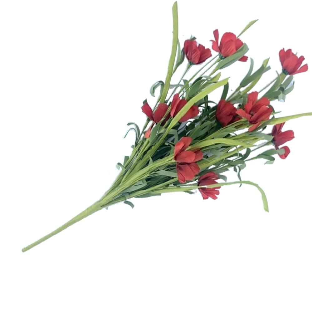 Arts And Crafts Wild Flower Wreath Ornamental Garden decoration artifical plant wreaths Faux Flower Realistic