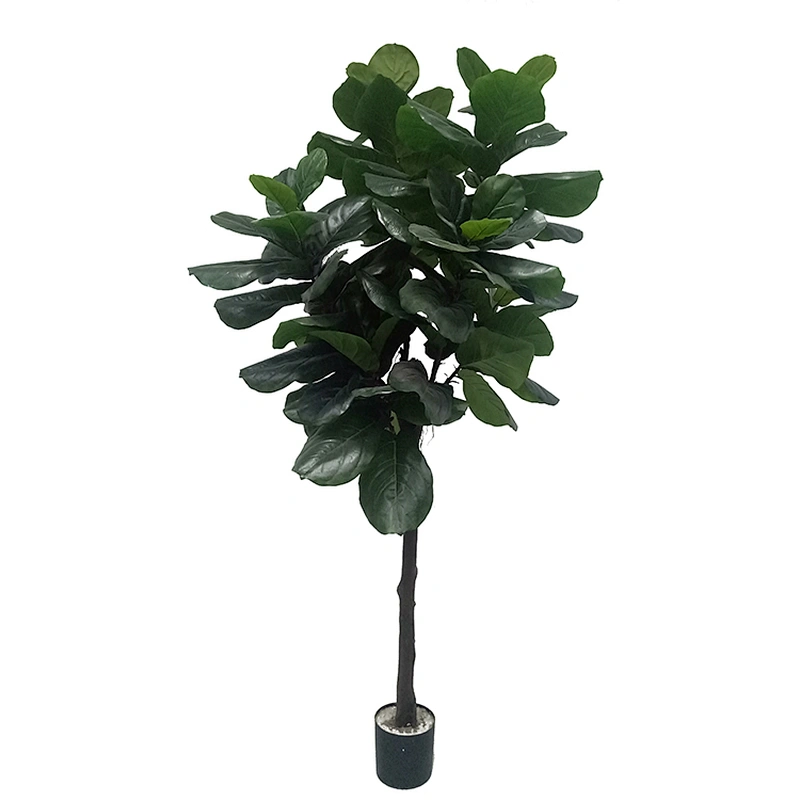 Different Size Green leaf tree Artificial Qin Yerong Plant Plastic Bonsai Tree For Indoor Decoration