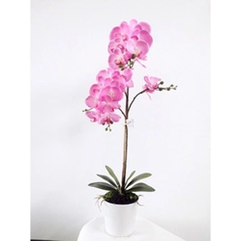 Hot sale Wholesale Orchid Artificial Flower with Pot  Orchid Plant/Flower Artificial Orchid In Pot