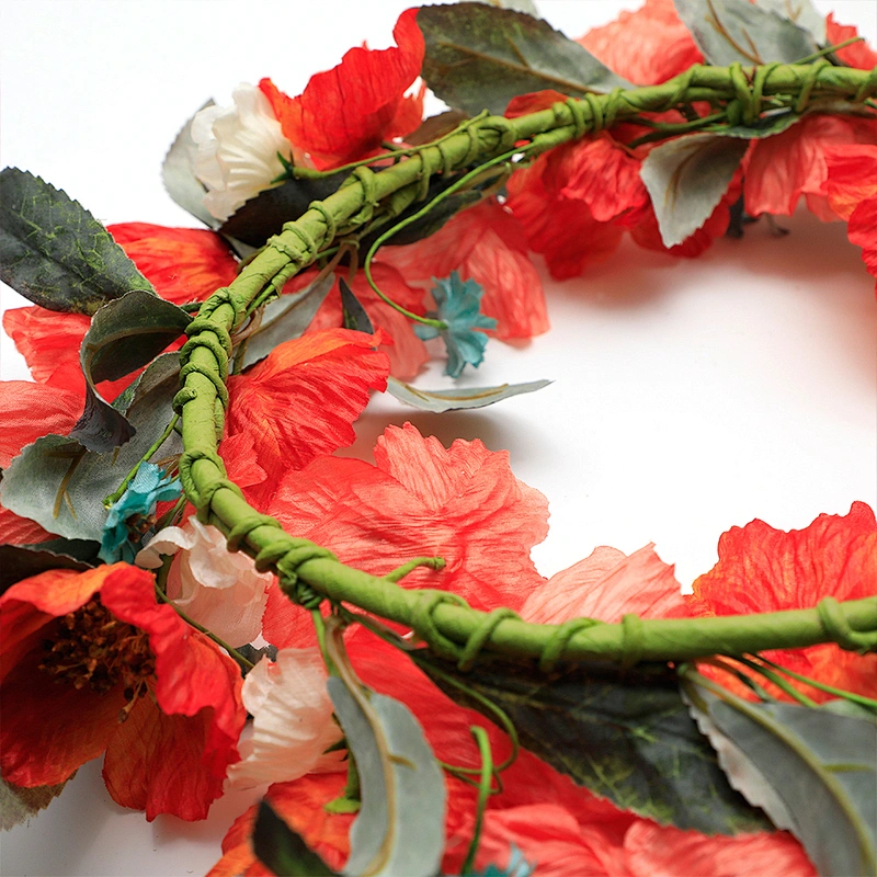 Spring spray Artificial flowers 44cm Real summer artificial flowers personalized Artificial leaves Faux Flower
