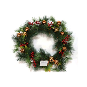 OEM Custom Design Luxury Artificial Flowers Christmas Wreath
