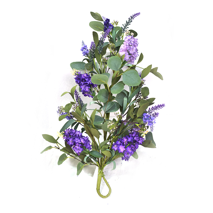 New Design Hand Wrapped Spring Floral Lilac Teardrop Luxury Real Touch handmade Teardrop