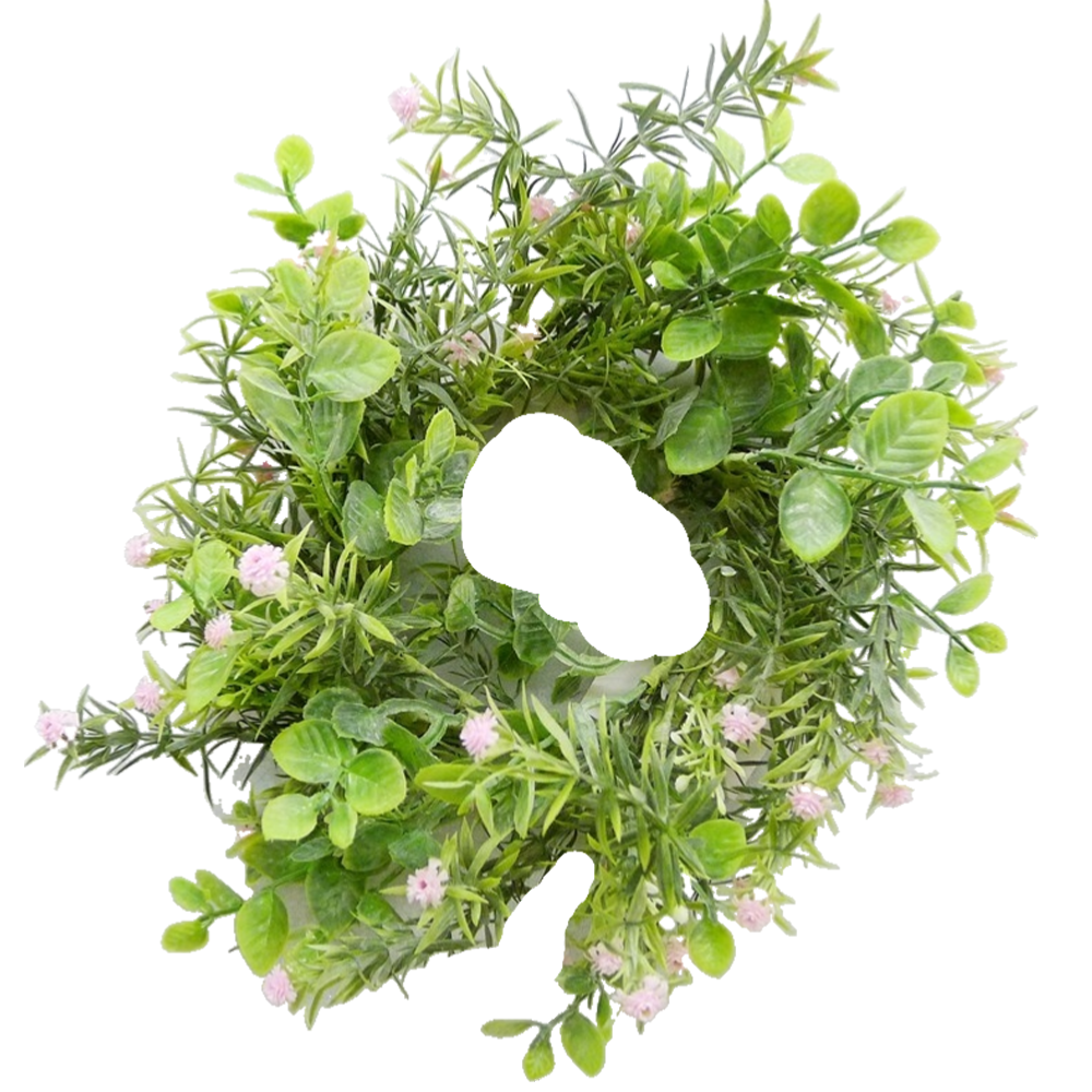 Ornamental Arts And Crafts Wreaths Colorful Real Touch artificial spring Flower wreath