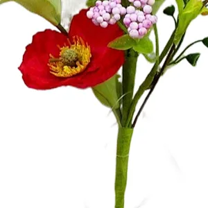 New Design Spring Flower Real Touch Wreath artificial wreath spring Floral decoration Faux Flower
