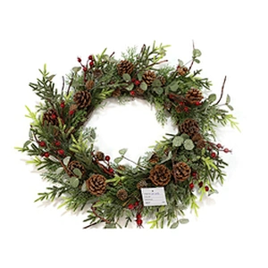 Wholesale New Popular Artificial Wreath For Indoor Holiday Party Christmas Wedding Decoration