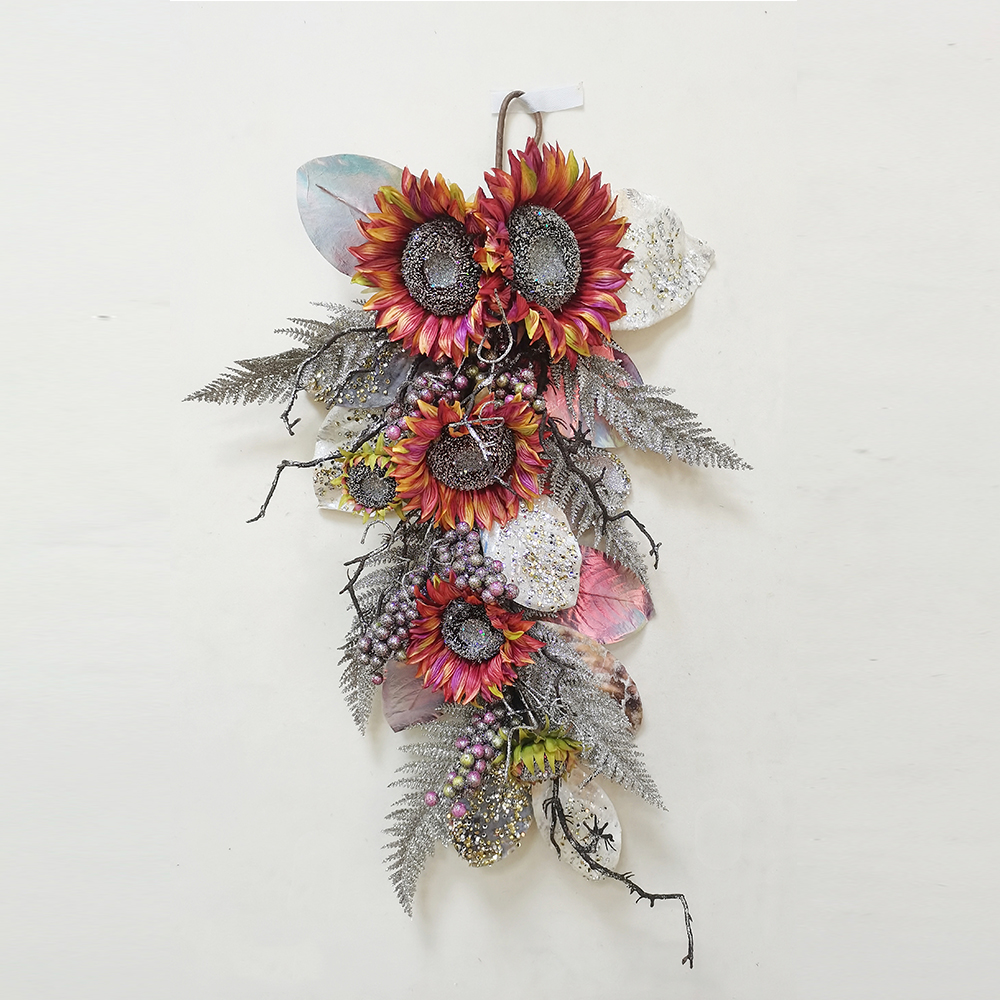 Indoor and outdoor artificial decorations decorative wreath autumn spray fruit spray artificial flower for home decor