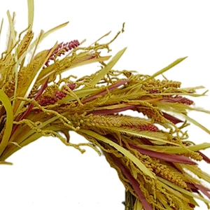 Wholesale Fashion Red Orange Yellow Flowers 60cm Orange Artificial Flowers In/Out Door Decorations For Sale