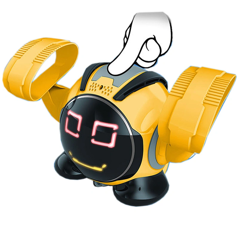 2021 new product dance music tumble rc toy robots for children