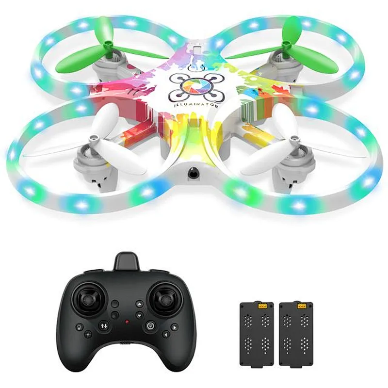2021 Hot selling 2.4G rc sensor drone with 7-color lights