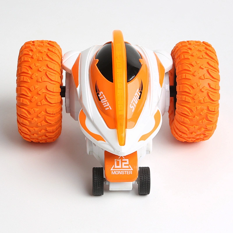 New arrival 2.4G kids remote control rotary toy rc stunt car