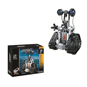 Wholesale electronic assemble diy toys rc robot building blocks
