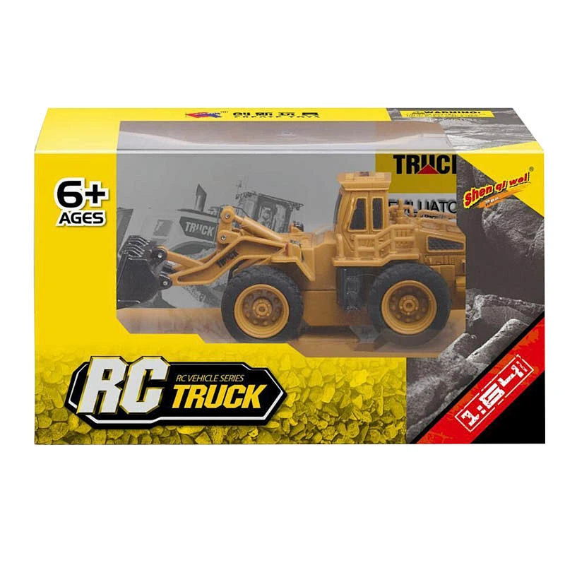 Hot selling remote kids crane model rc construction toy trucks