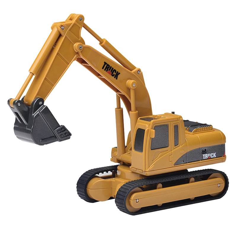 Remote control mini construction toys rc excavator truck for kids