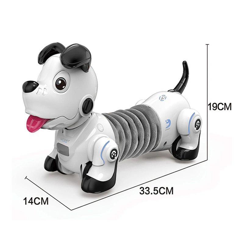 Smart dachshund robots intelligence dog toy with follow function