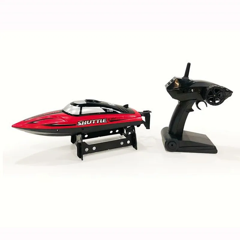 2021 high speed fast racing electric 2.4 rc boat with lights