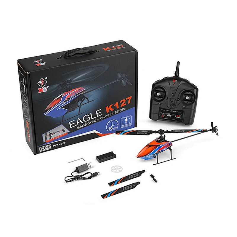 2021 4 channel eagle rc helicopter remote control big with 6-axis