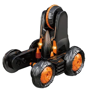 Remote control 6 channel kids flip rc racing stunt toy car