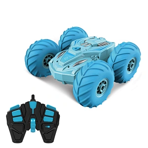 New arrival remote control 4wd rotation toy rc stunt car for kids