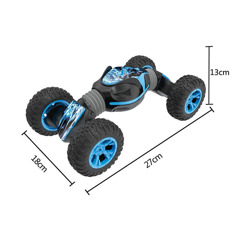 High speed 4wd rotating twist kids climbing rc stunt twister car