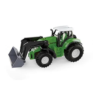 2.4G plastic friction mini tractor truck toy farmer car for kids