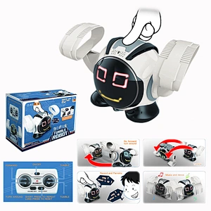2021 NEW 2 4G RC interactive rolling robot for Kids