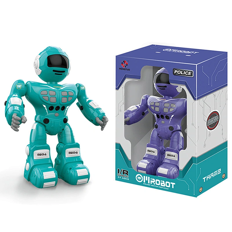 Programmable remote control music talking rc robot toy