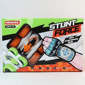 New arrival remote control 2.4G rotary mini twister rc stunt car