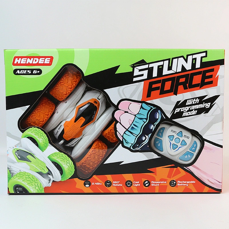 New arrival remote control 2.4G rotary mini twister rc stunt car